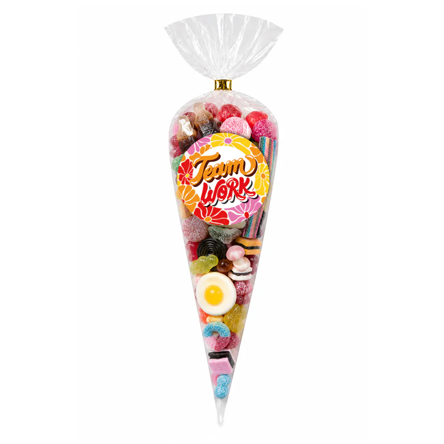 Puntzak snoepmix "Teamwork" (175 gram)