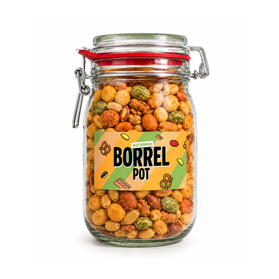 Borrelpot weck “Borrelpot” borrelmix (1000 liter)