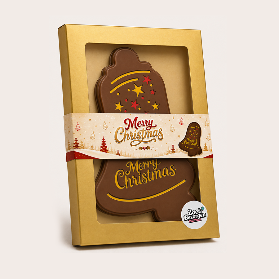 Chocolade kerstbel (melk) 160 gram