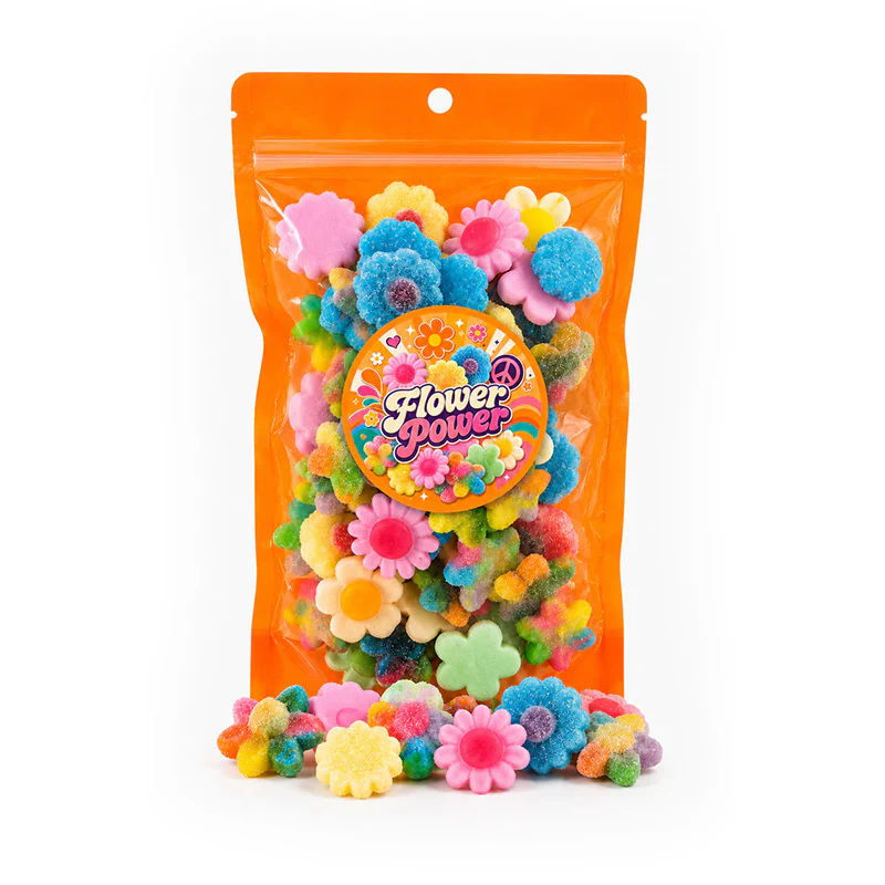 Stazak bloemen mix snoep "FlowerPower" (225 gram)